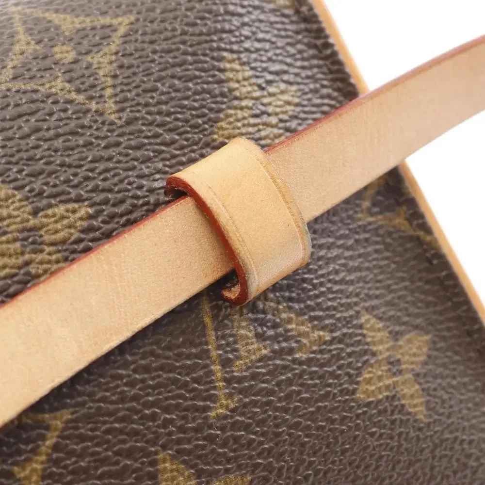 LOUIS VUITTON Brown Monogram Leather Pochette Fanny Pack - Picture 9 of 11